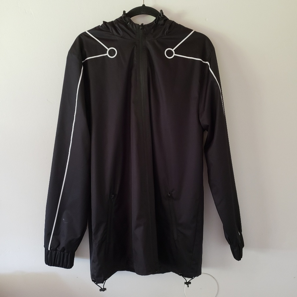 Zane Robe Lightline zip rain wind Jacket rare new